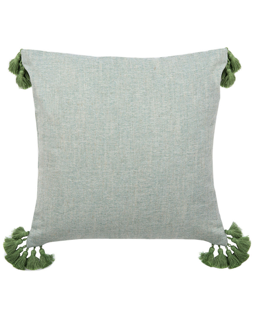Safavieh Larzon Pillow In Green