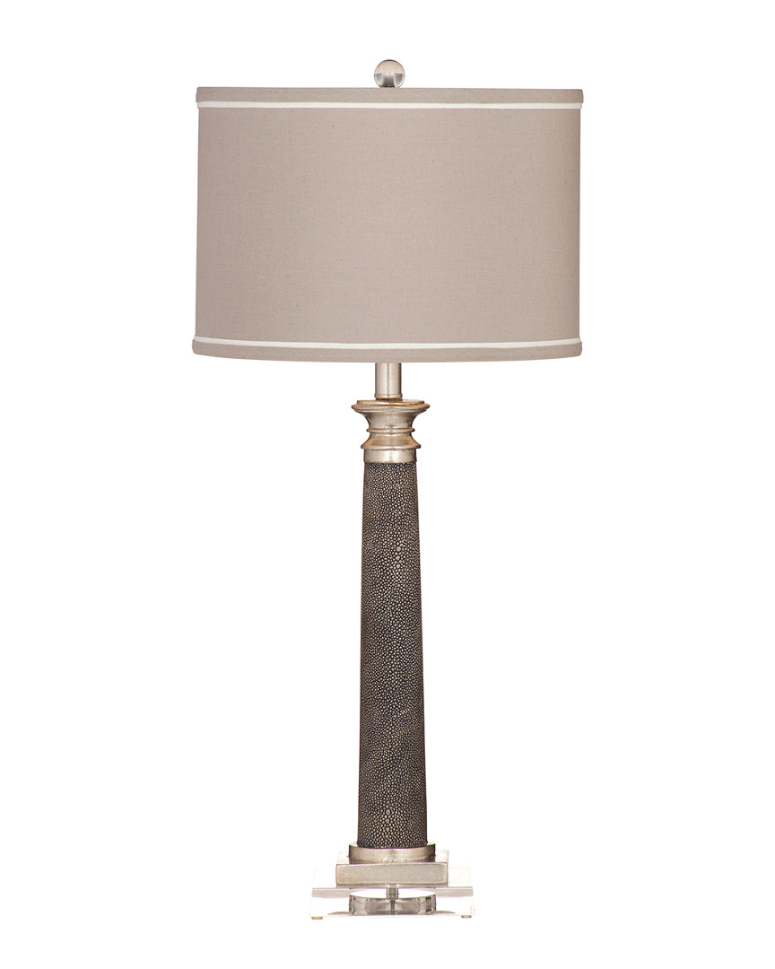 Bassett Mirror Savona Table Lamp In Gray