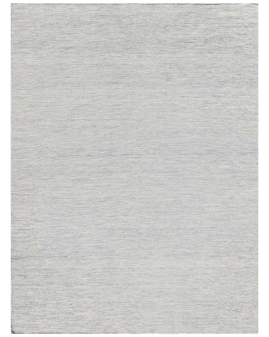 Exquisite Rugs Chelsea Flatweave New Zealand Wool Area Rug In Blue