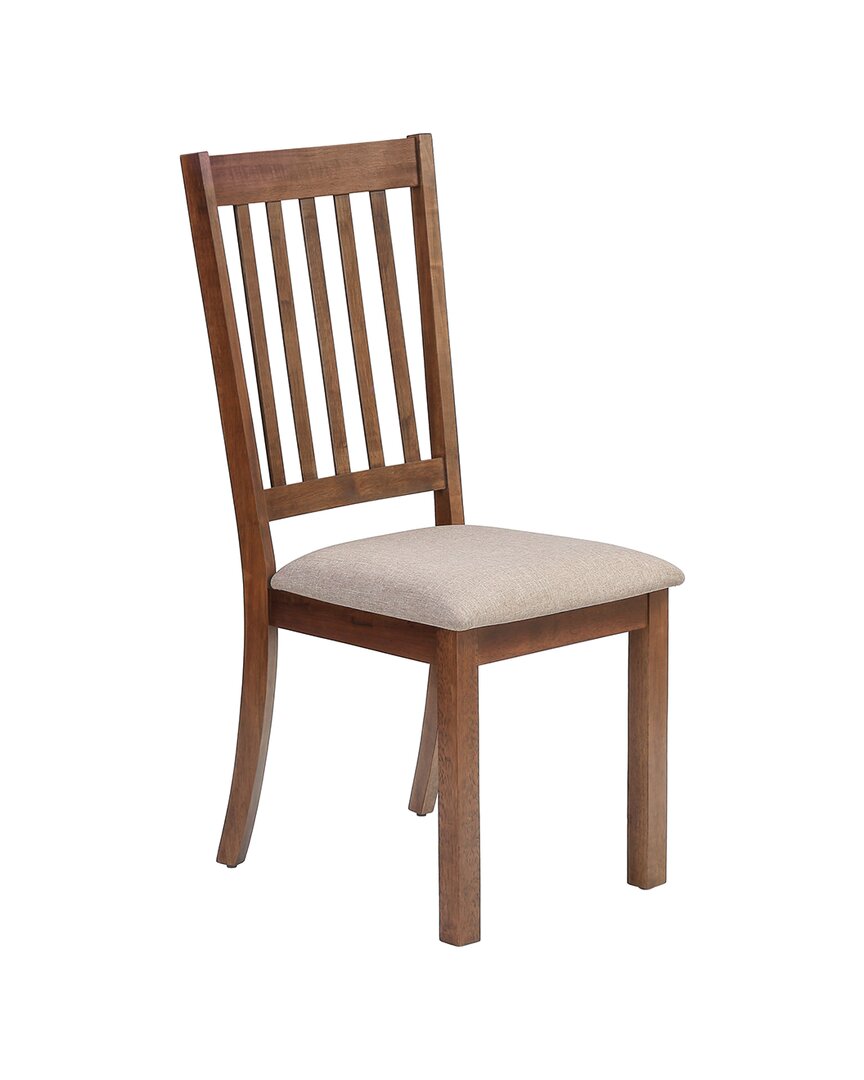 Monarch Specialties Set Of 2 Dining Chairs In Beige