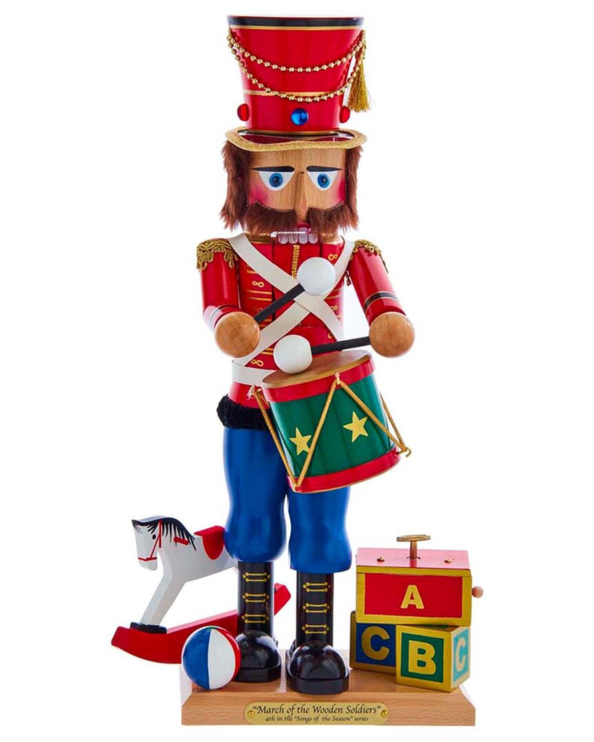 Kurt Adler 18-inch Musical Toy Soldier Nutcracker