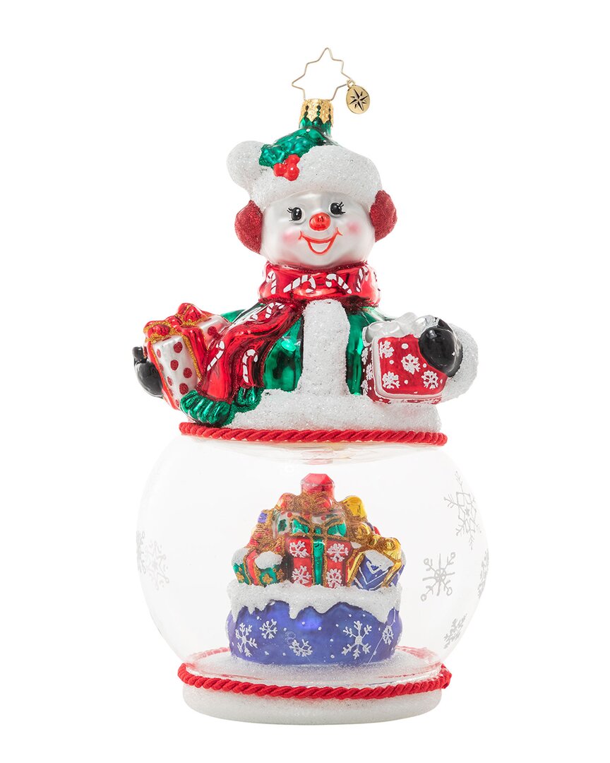 Christopher Radko Chilly And Cheery Christmas Ornament