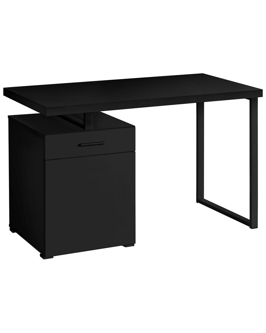 Monarch Specialties Computer Desk - Storage Drawer In Black