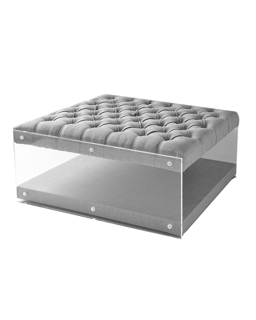 Inspired Home Morelli Oversized Ottoman