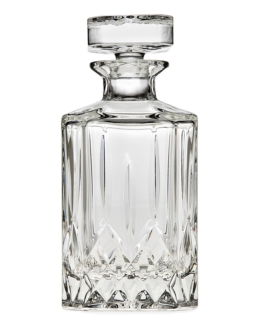 Shop Godinger Oxford Whiskey Decanter In Clear