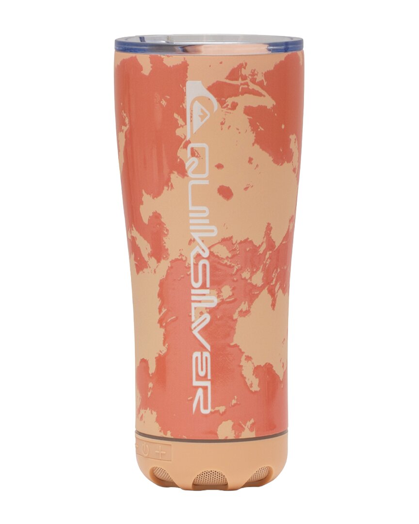 Quiksilver The Zuma Peach Tie Dye Tumbler With Speaker