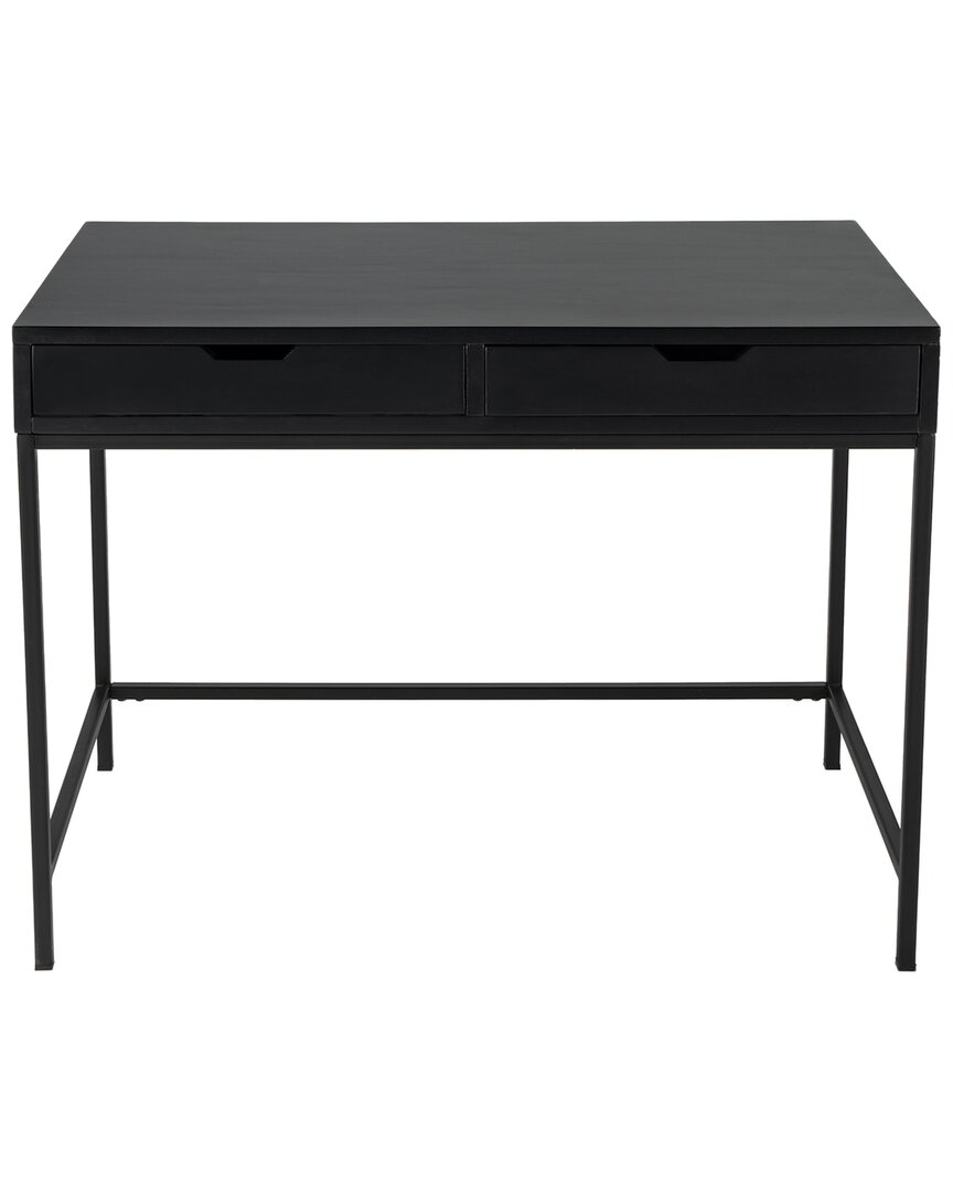 Butler Specialty Company Belka Desk With Drawers In Black