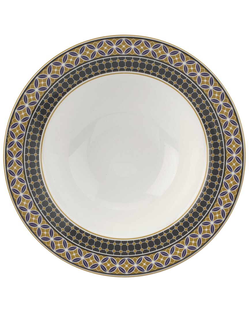Portmeirion Geo Set Of 4 Cereal Bowls In Multicolor