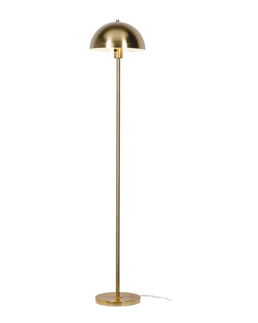 Kenroy Home Vega Dome Floor Lamp In Gold