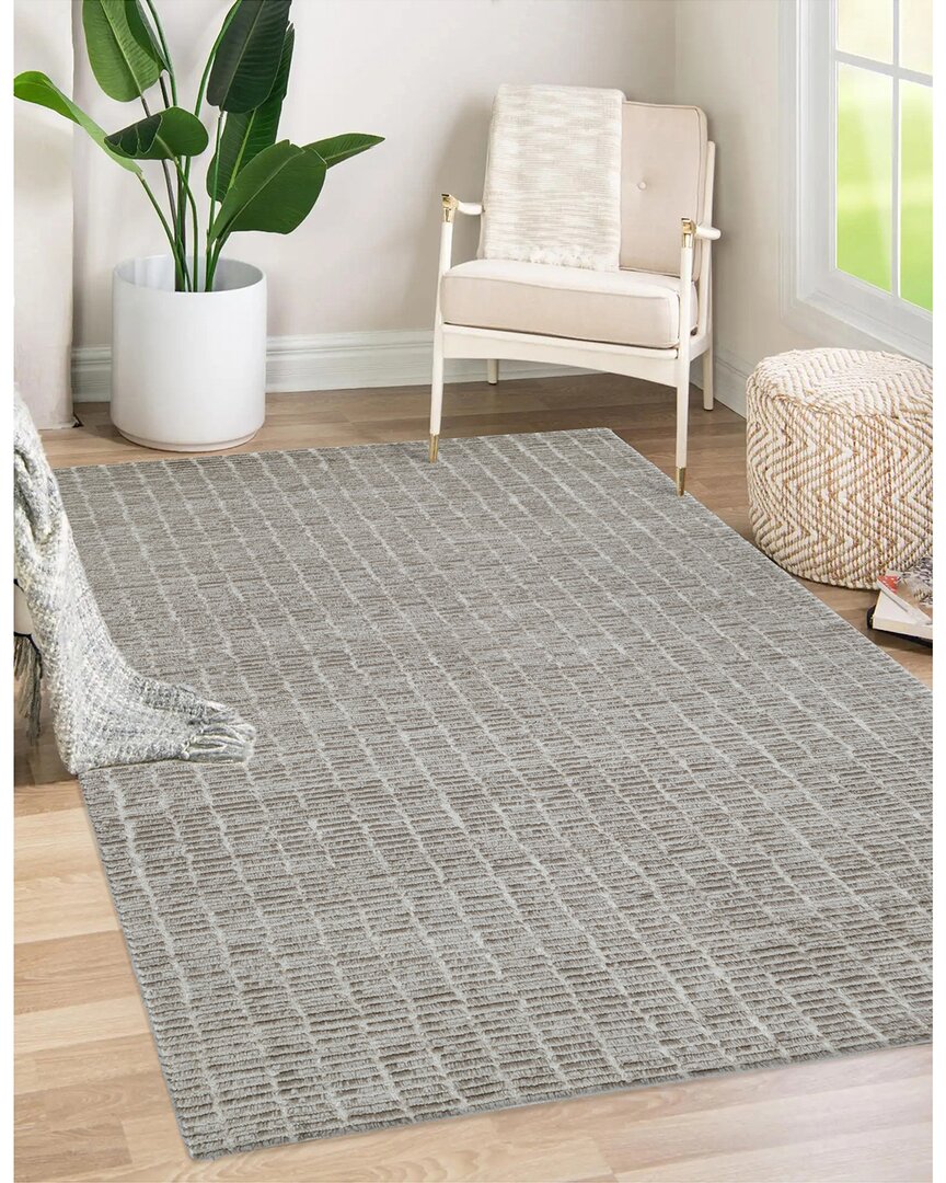 Obeetee Creed Wool Rug In Brown