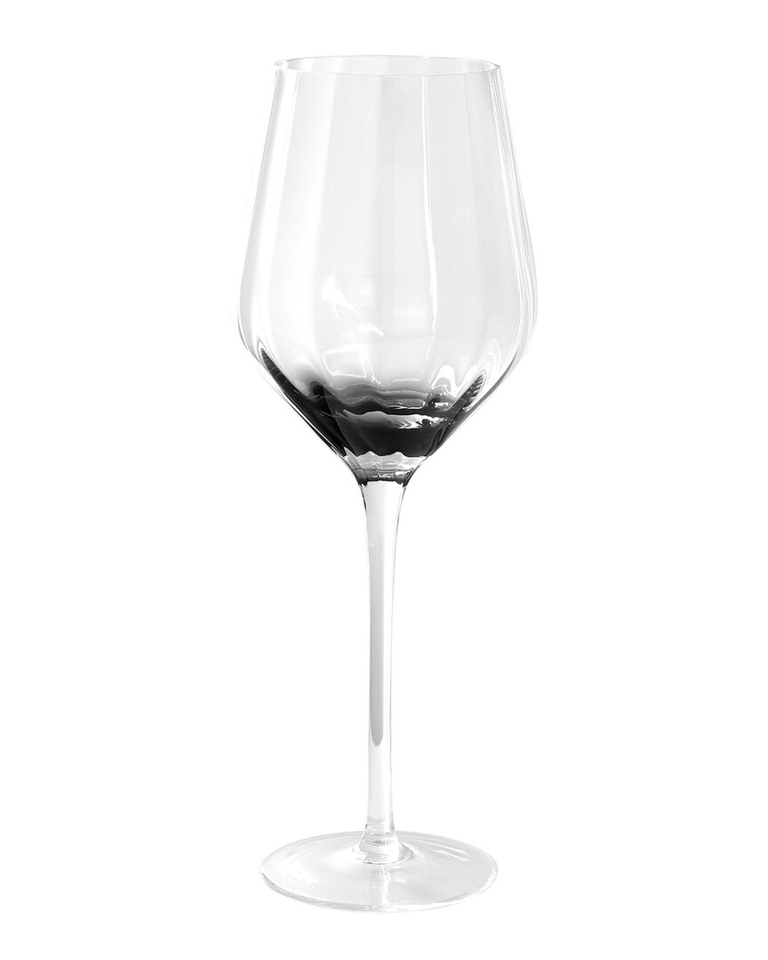 Sur La Table Cambron 4pc Handmade Red Wine Glasses In Black