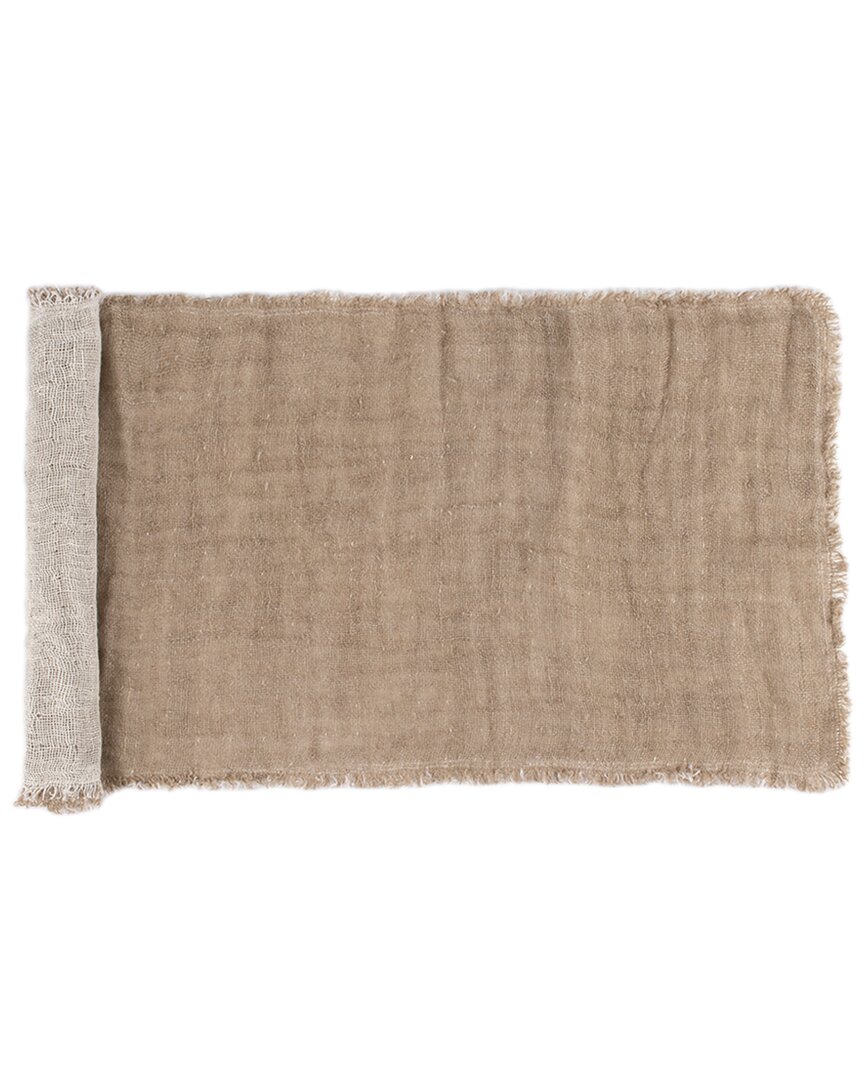Amity Home Ashford 60in Linen Table Runner