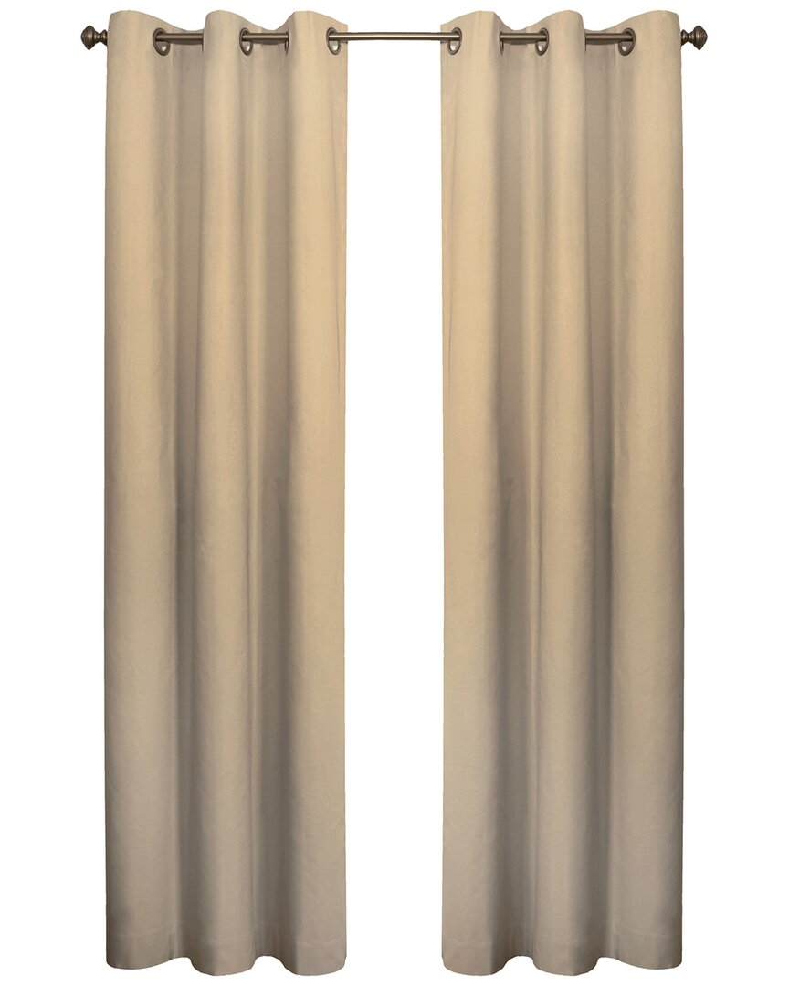Thermalogic Weathermate Grommet Curtain Panel Pair In Khaki