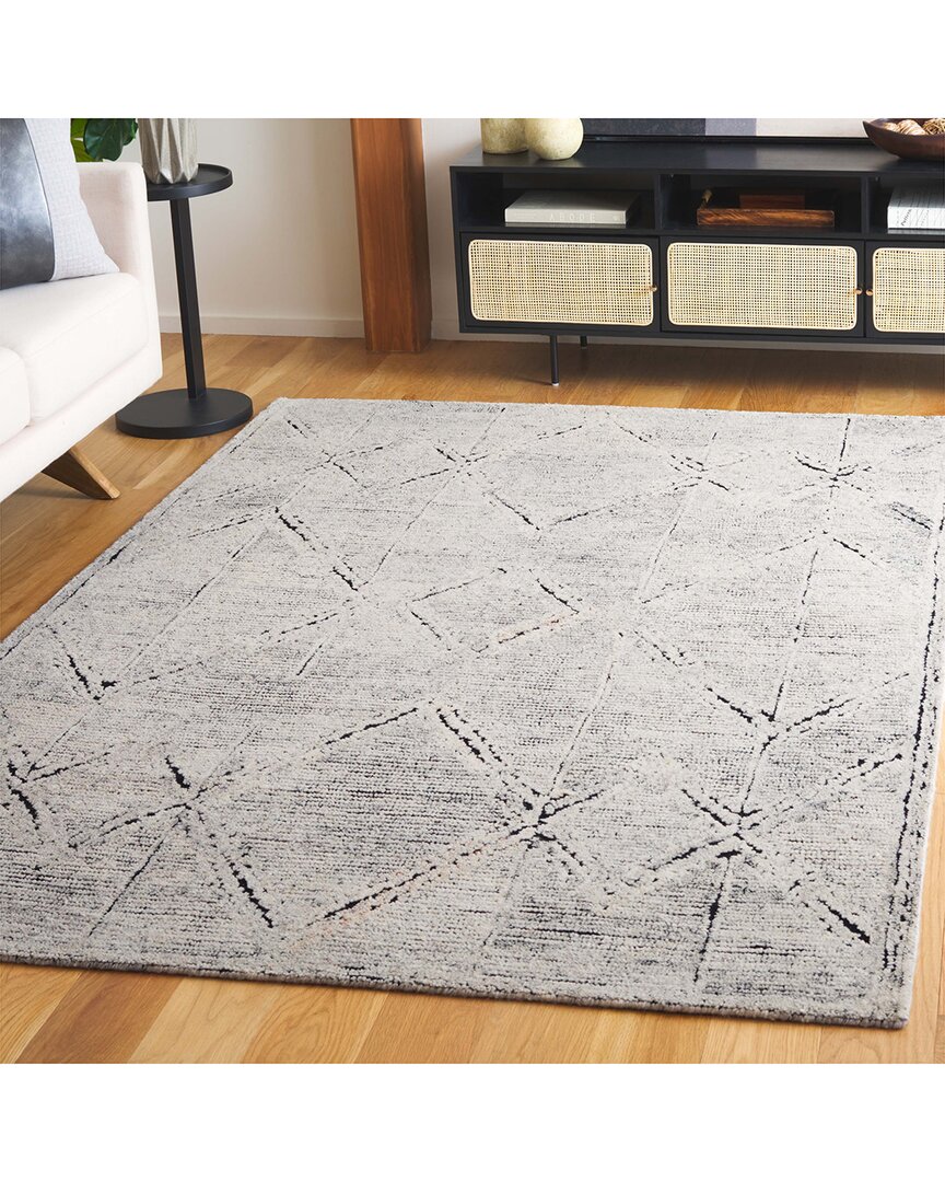 Safavieh Kenya Hand Tufted Wool-blend Rug In Ivory