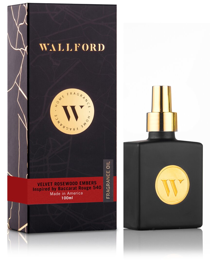 Wallford Home Fragrance Velvet Rosewood Embers Inspired By Baccarat