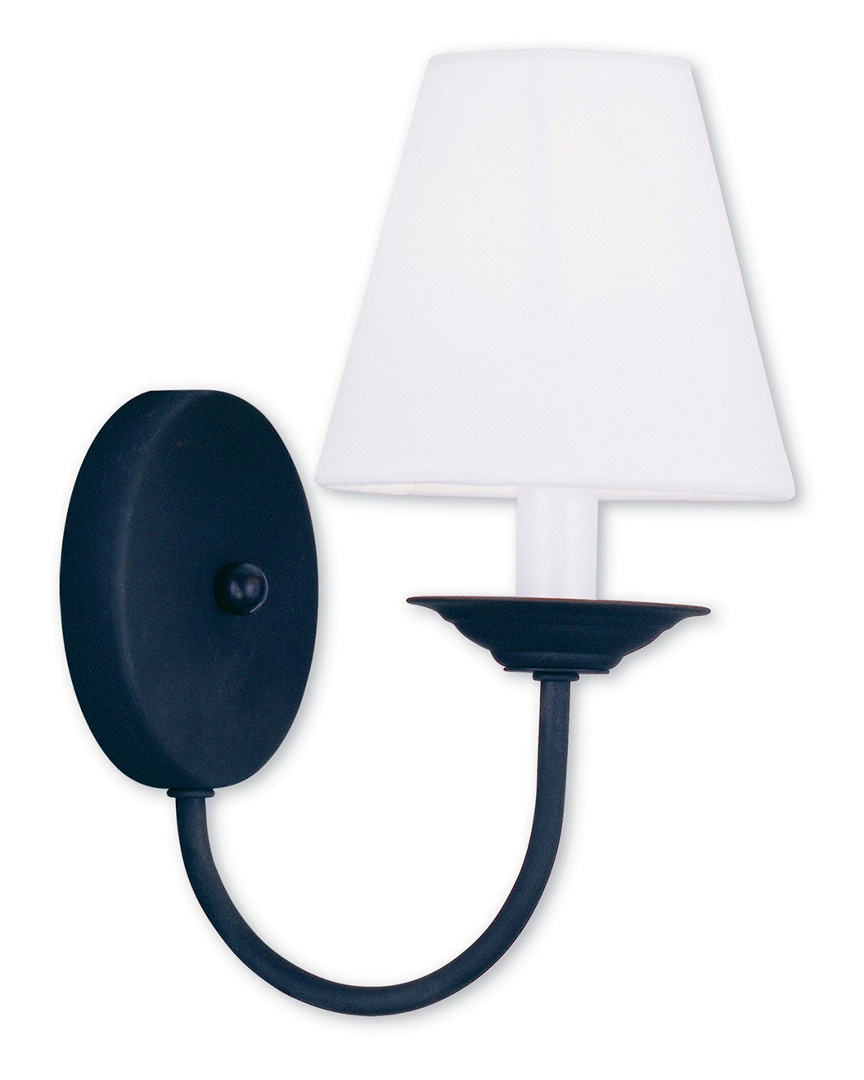 Livex Lighting Livex Mendham 1-light Black Wall Sconce