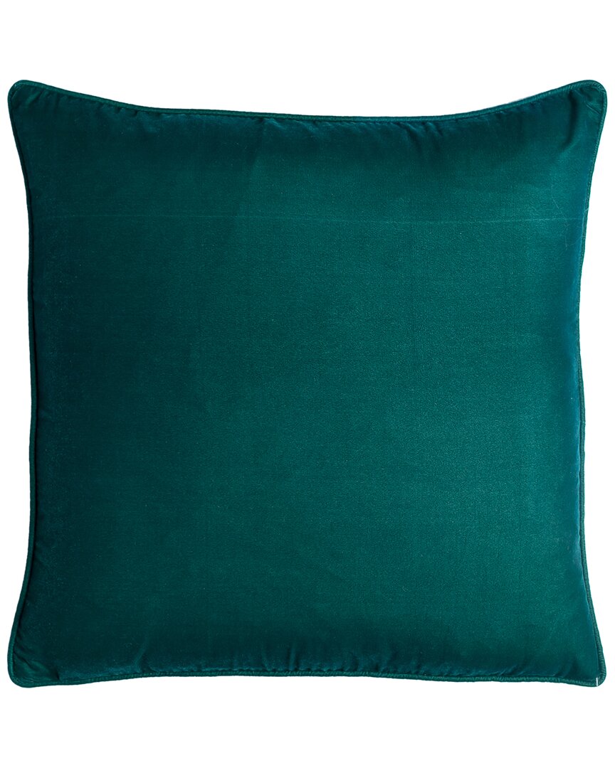 Surya Velvet Down Pillow In Teal
