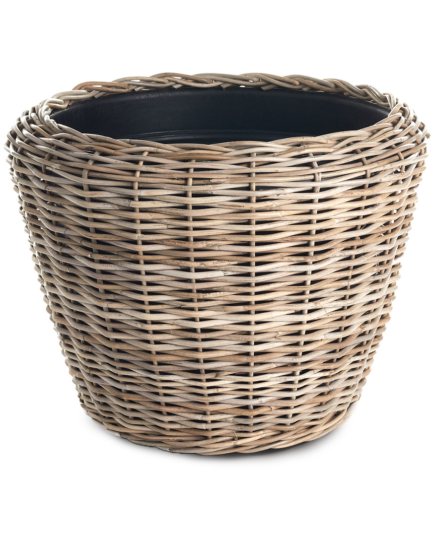 Napa Home & Garden Woven Dry Basket Planter