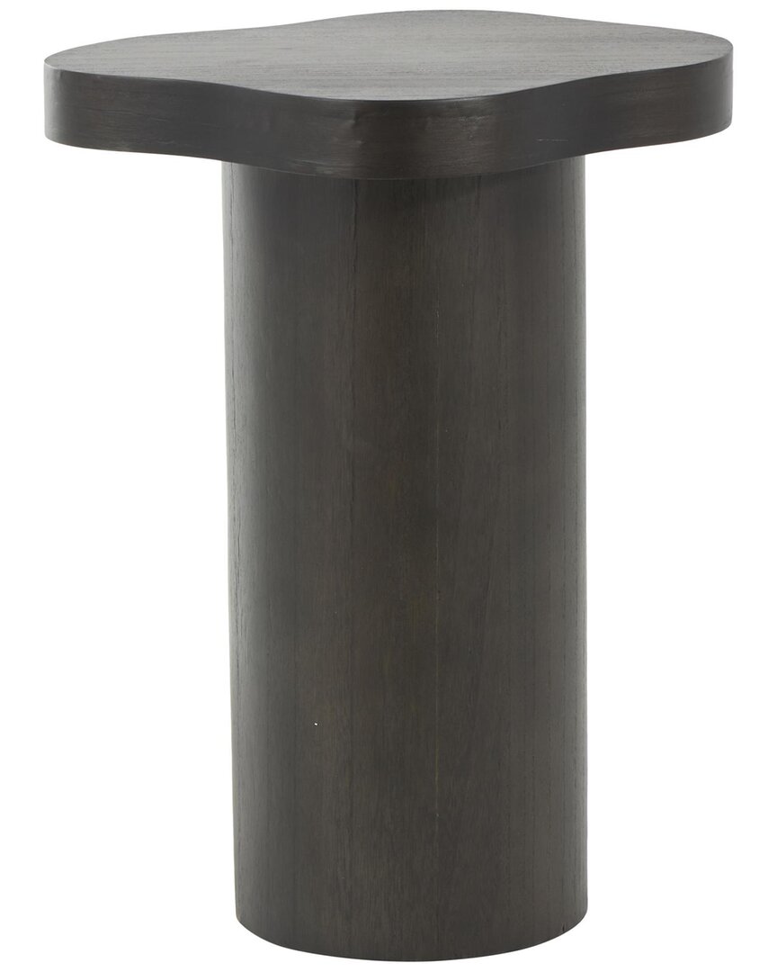 Peyton Lane Pedestal Accent Table With Rounded Square Top