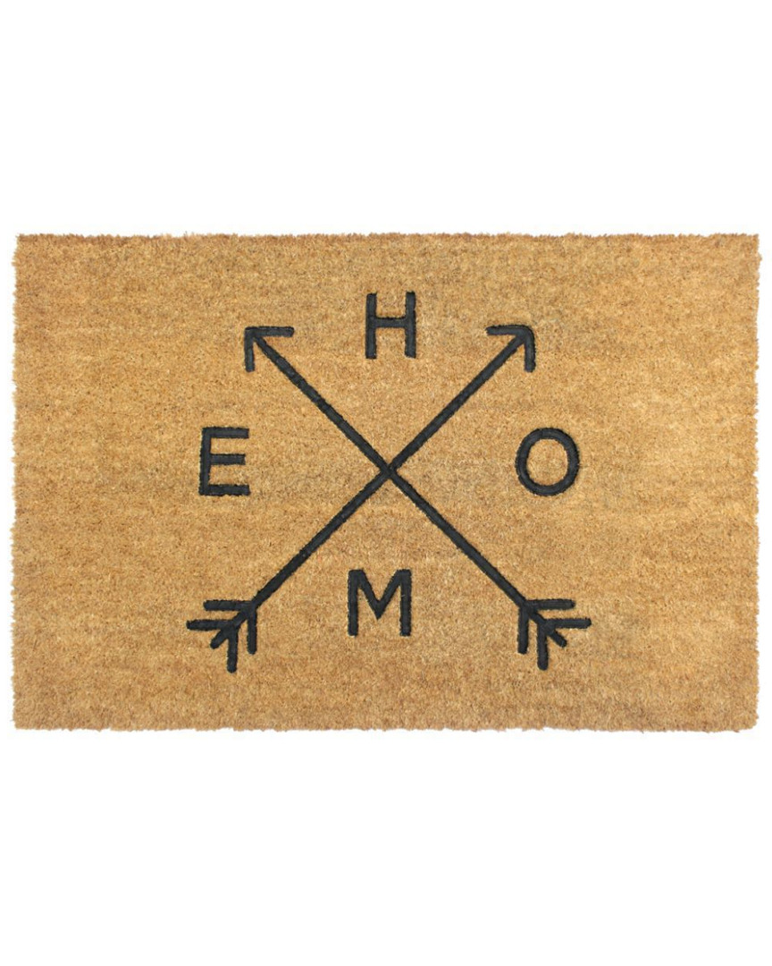 Rug Smith Natural Home Arrows Coir Doormat