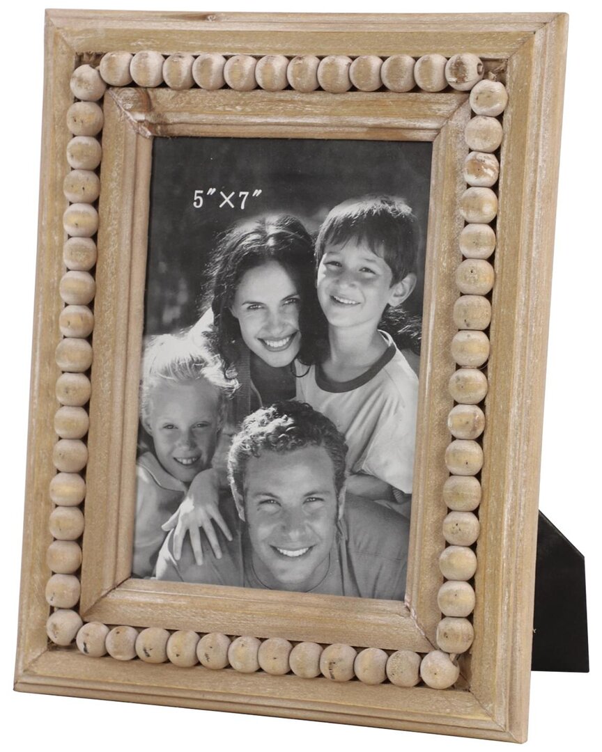 Peyton Lane Bohemian Light Wood Photo Frame In Brown