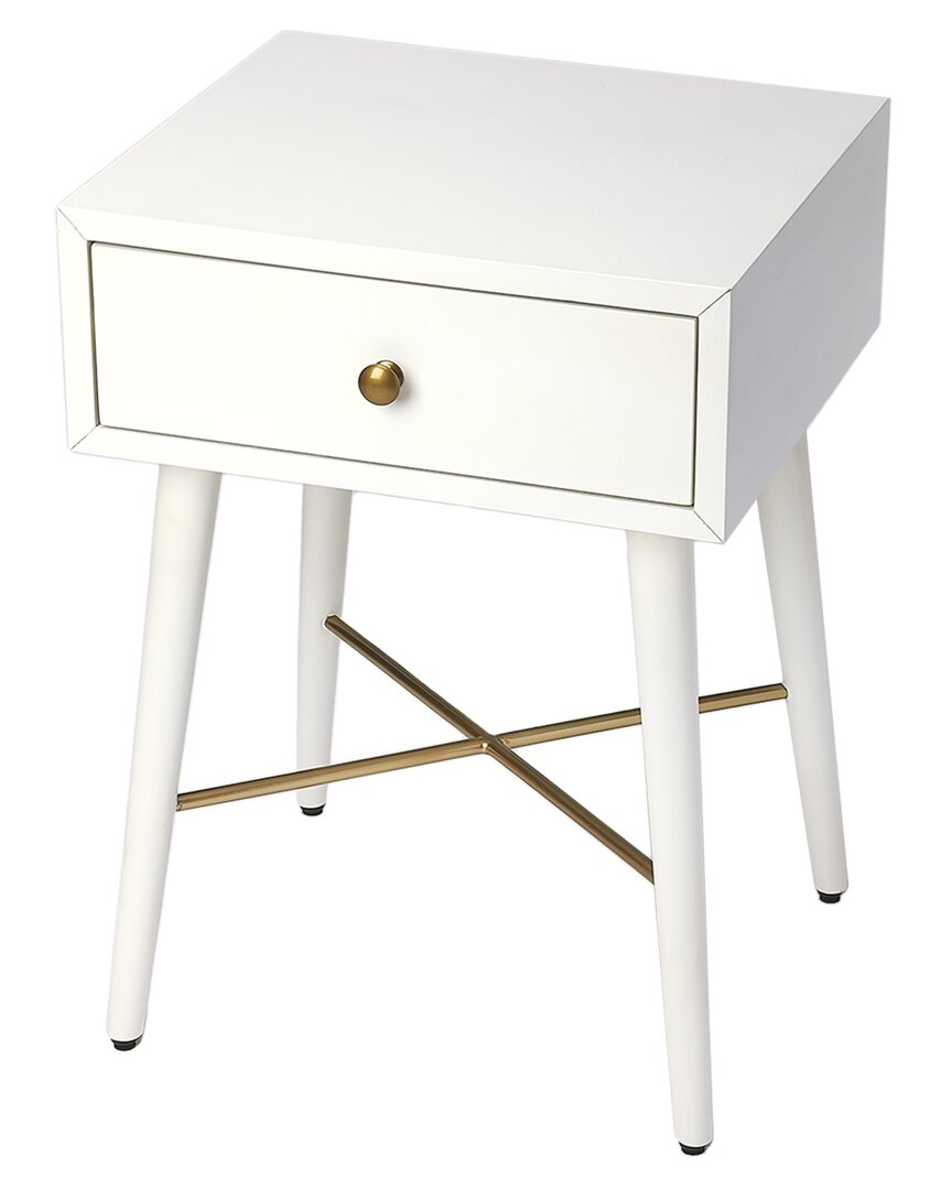 Butler Specialty Company Delridge & End Table In White