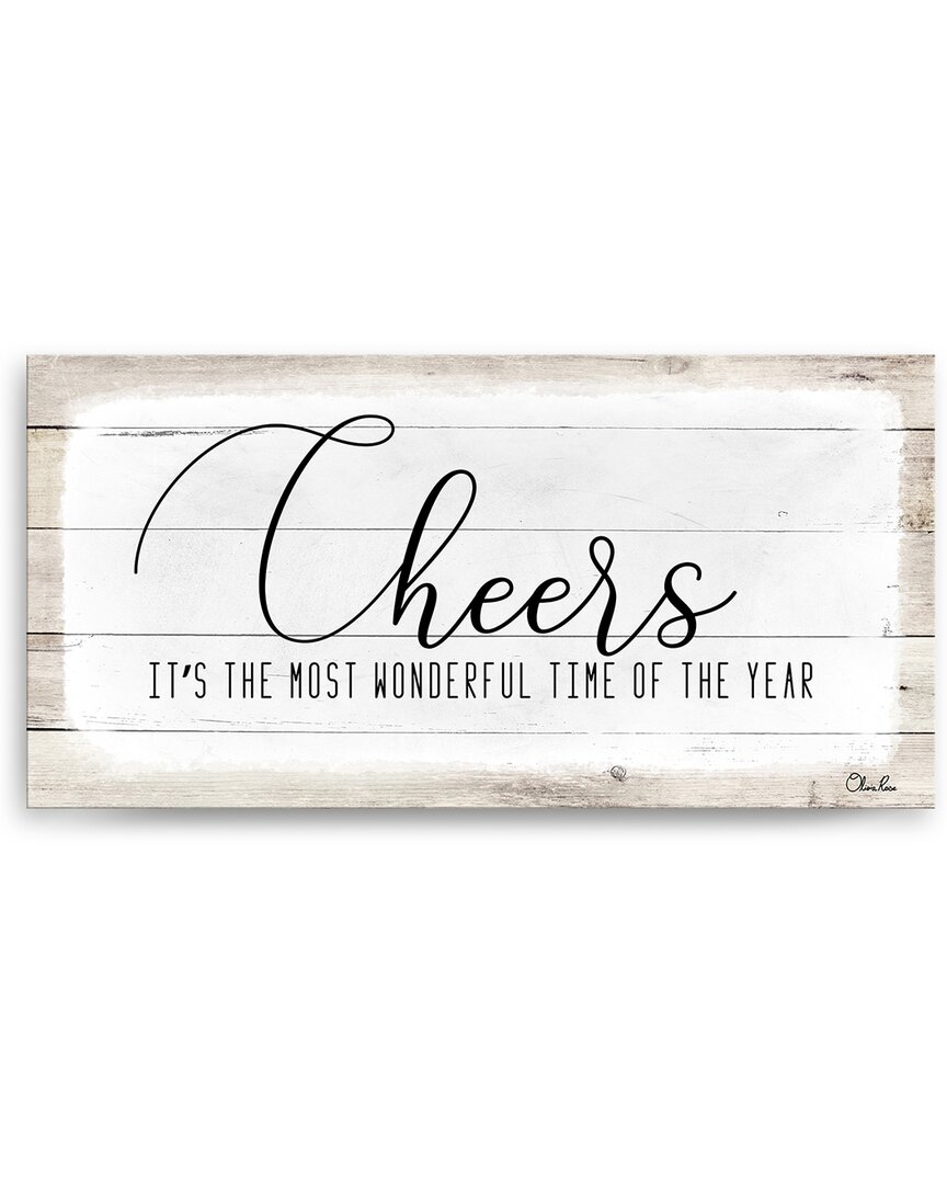 Ready2hangart Cheers Canvas Wall Art By Olivia Rose