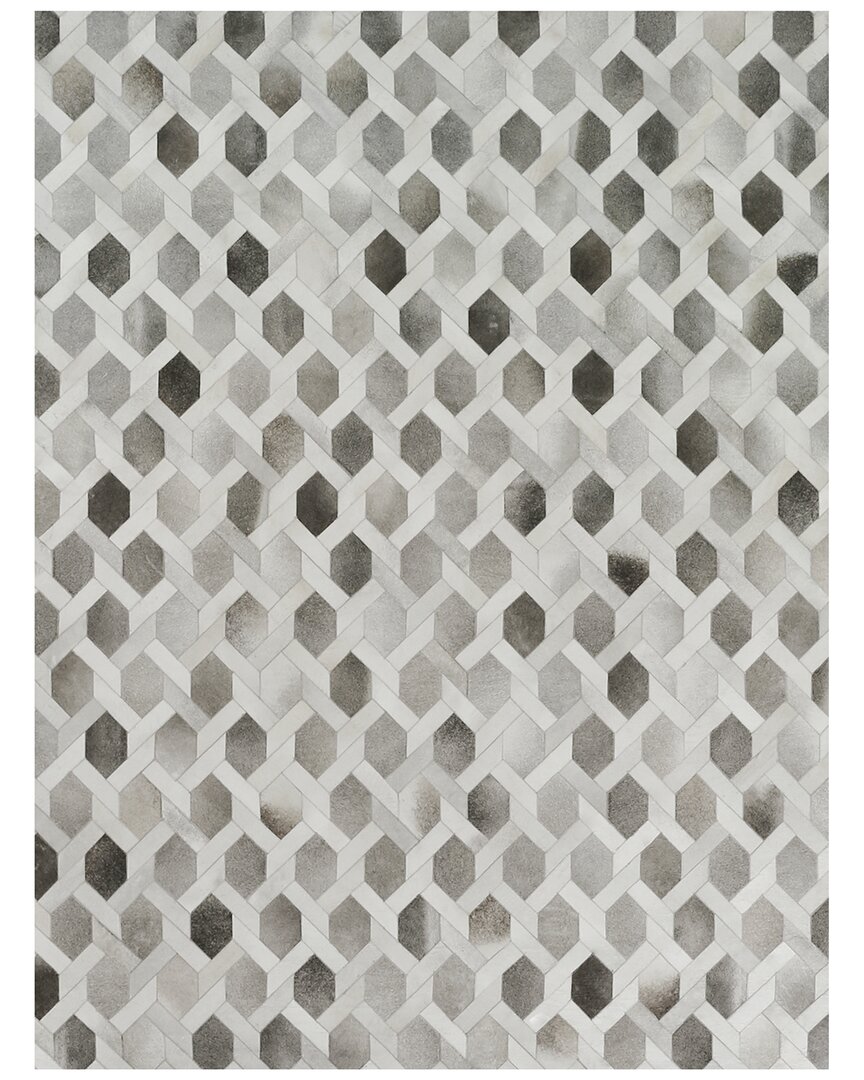 Exquisite Rugs Natural Hide Cowhide Area Rug In Gray