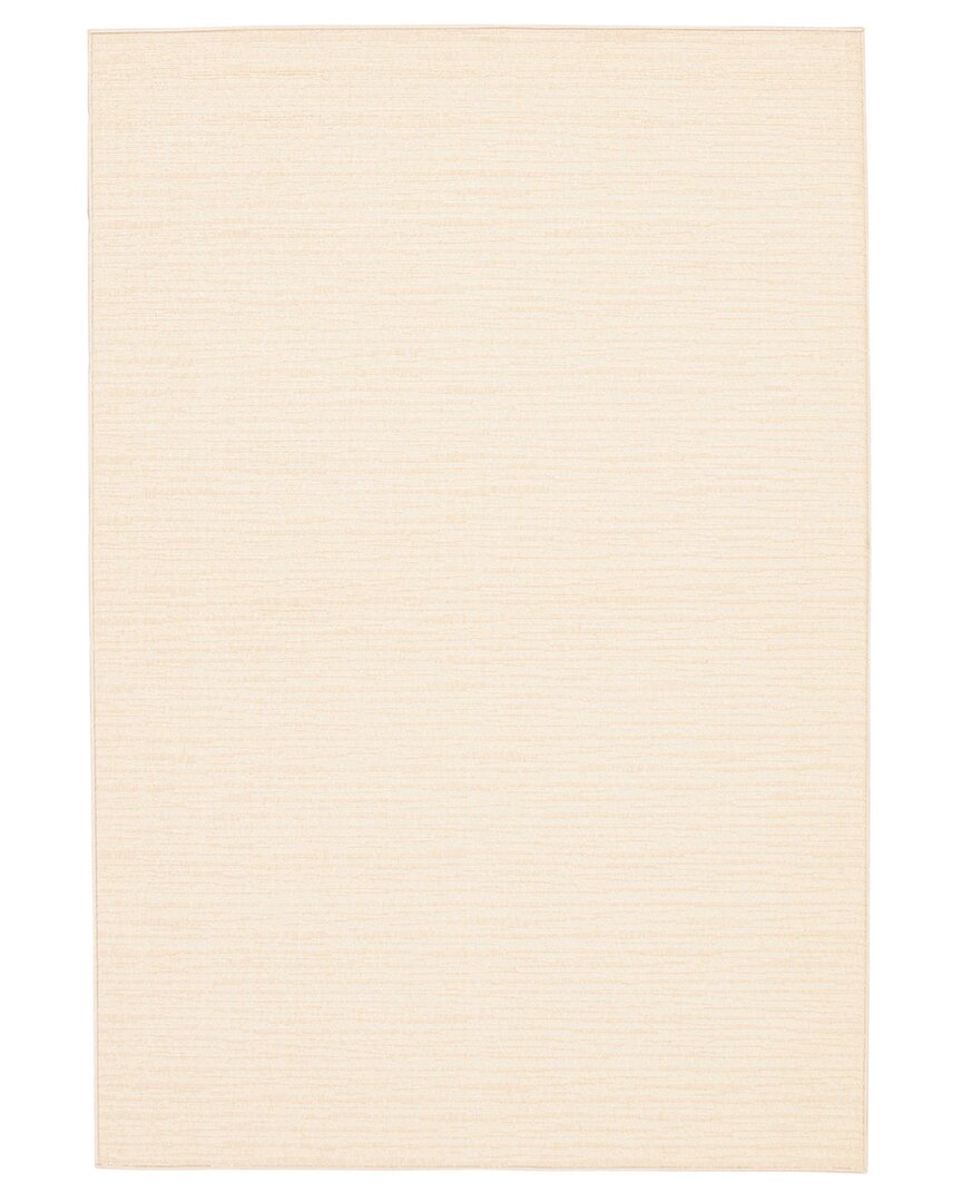 Ecarpet Yeta Indoor/outdoor Solid Rug In Ivory
