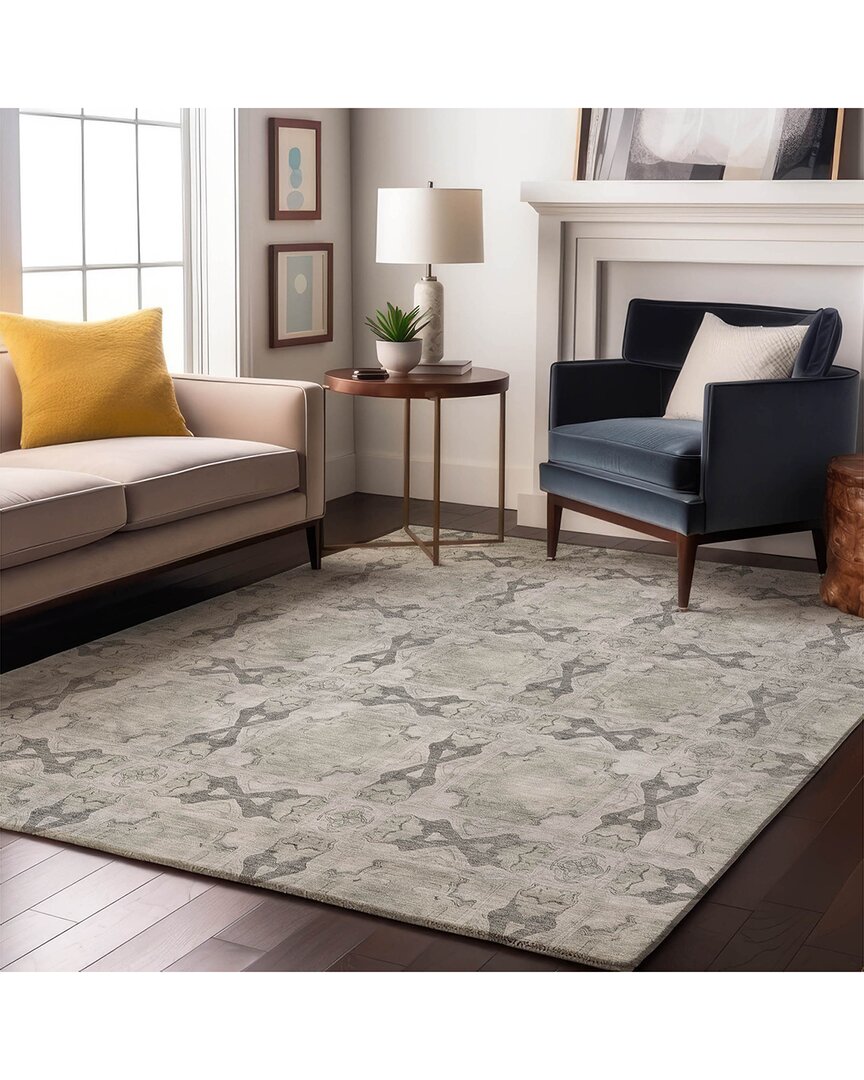 Addison Rugs Premium Washable Area Rug In Gray