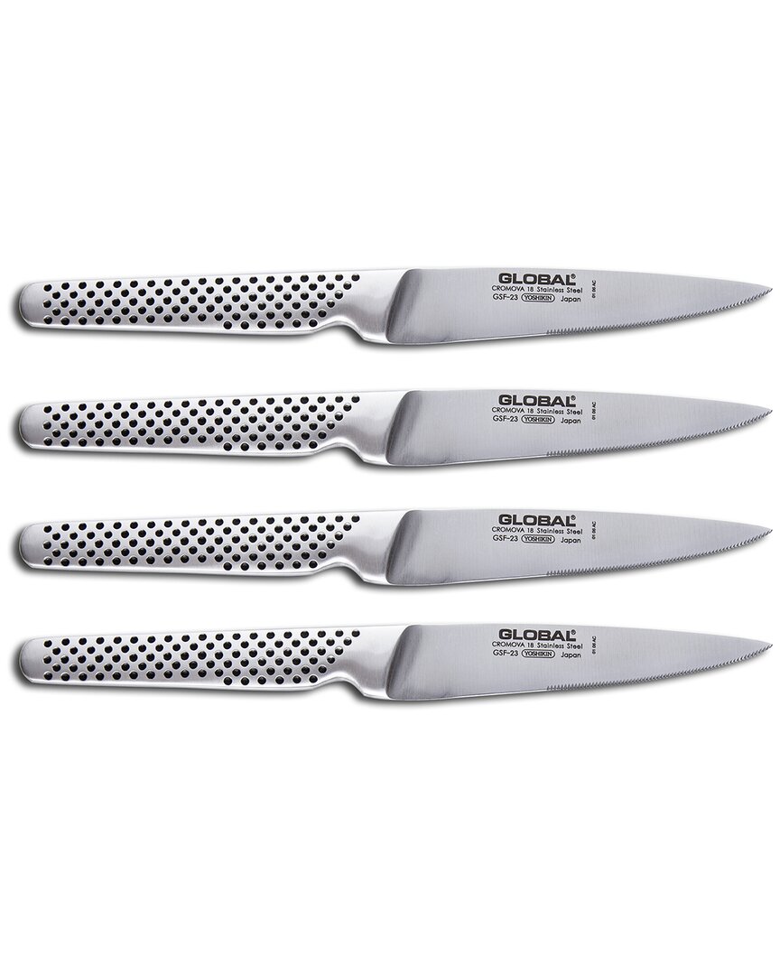Global Gsf-4023 4 Piece Steak Knife Set