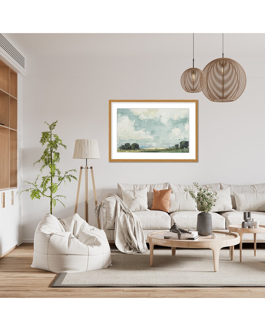 Ready2hangart Golden Meadows: A Serene Landscape Composition By Marion Parsons Wall Art