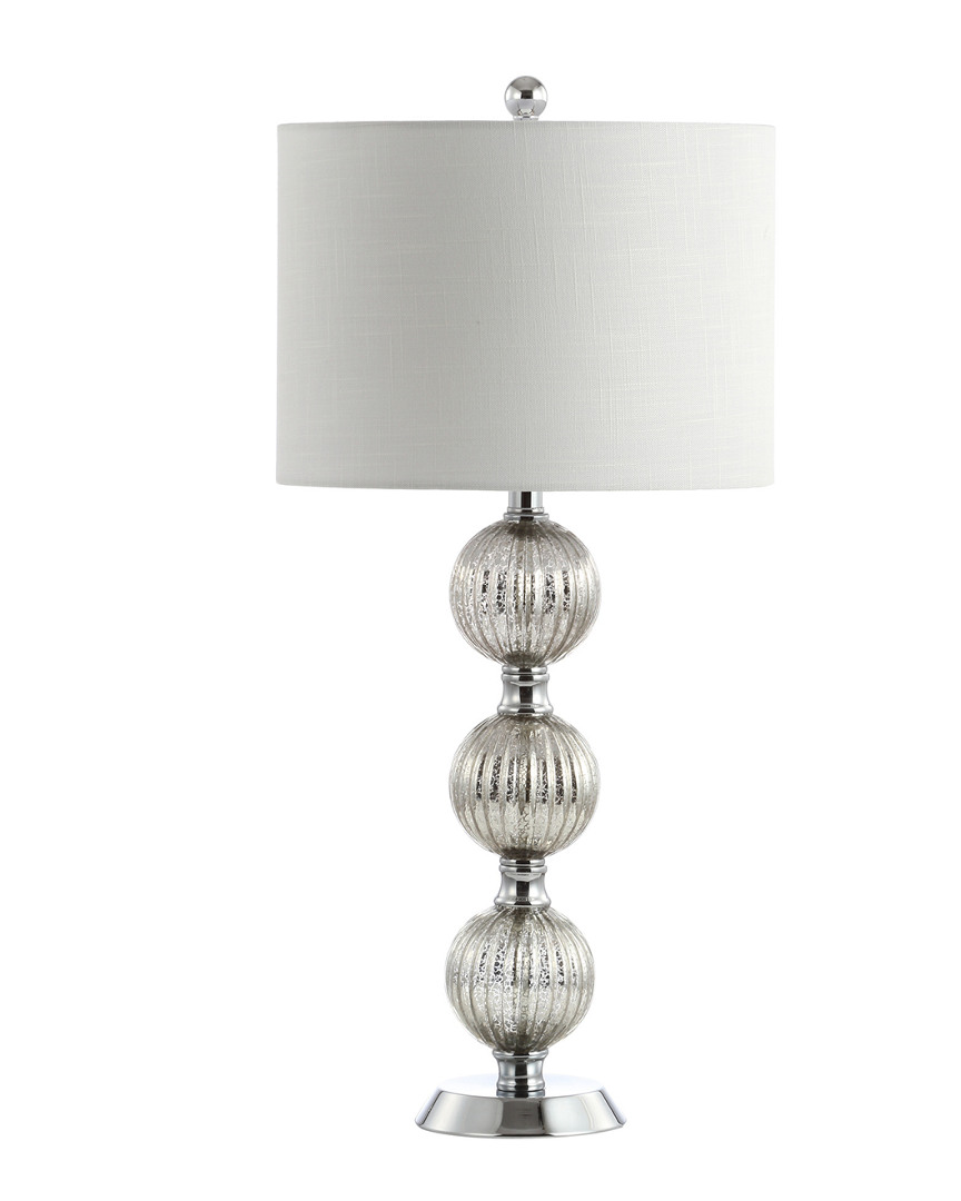 Jonathan Y Rita 30.5in Silvered Orbs Led Table Lamp