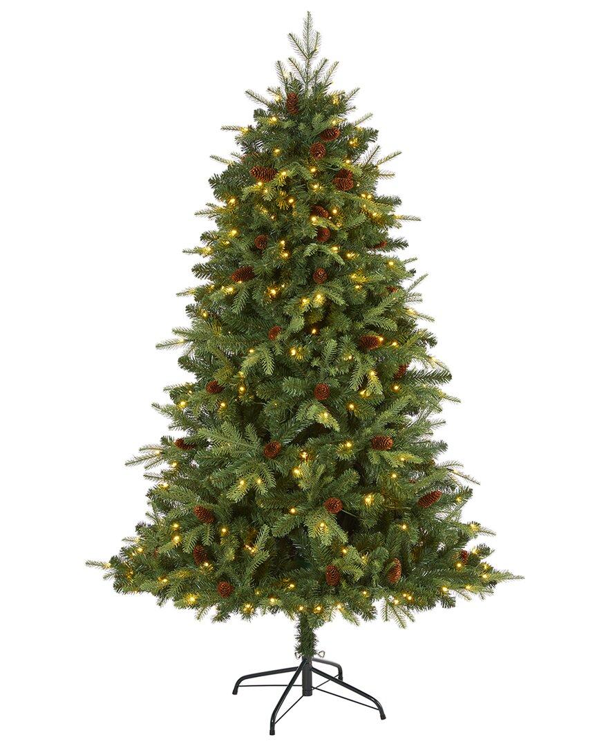 Nearly Natural 6ft. Wellington Spruce Natural Look Artificial Christmas Tree In Green