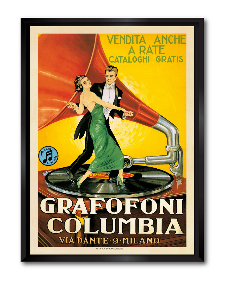 Courtside Market Wall Decor Grafofoni Columbia, 1920 Art Print