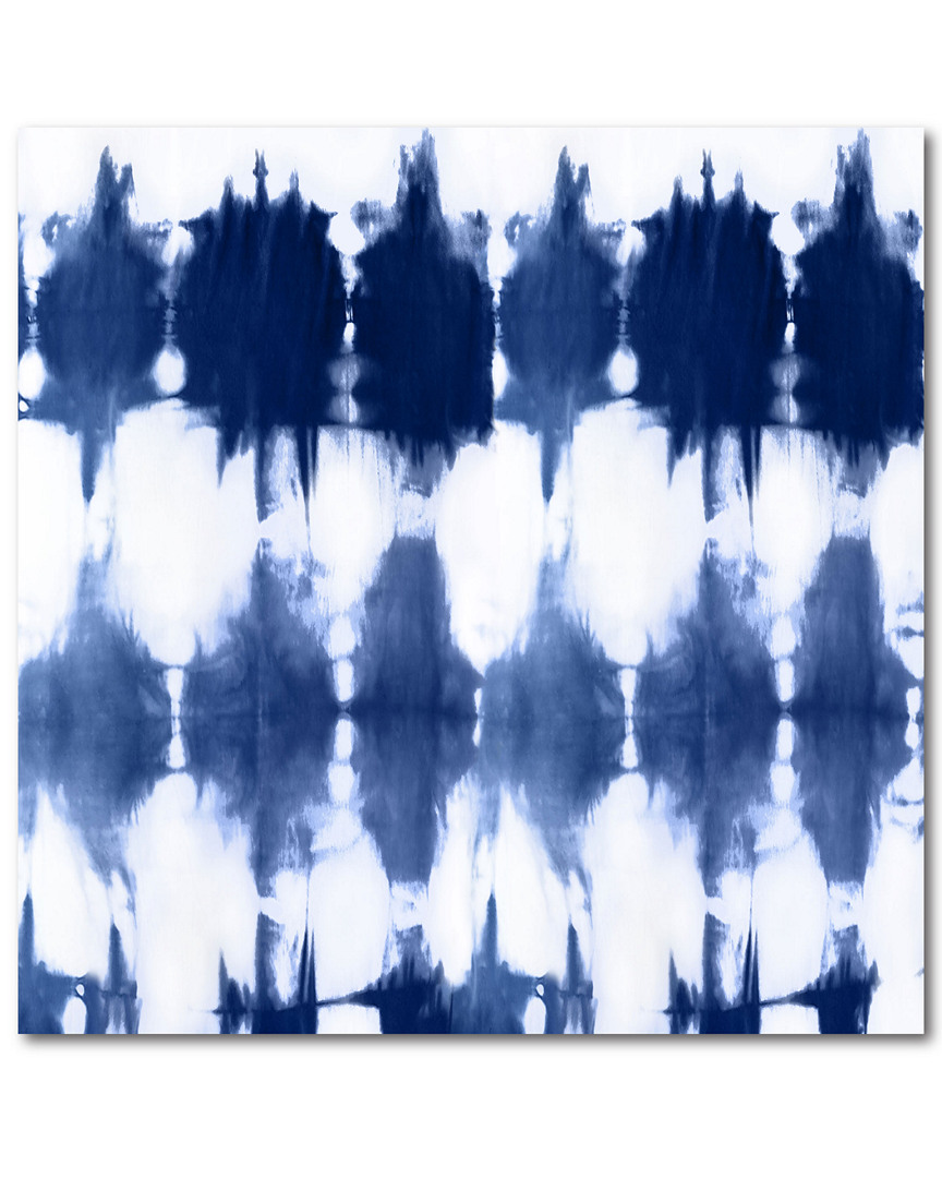 Courtside Market Wall Decor Shibori Iv By Courtside Market In Blue