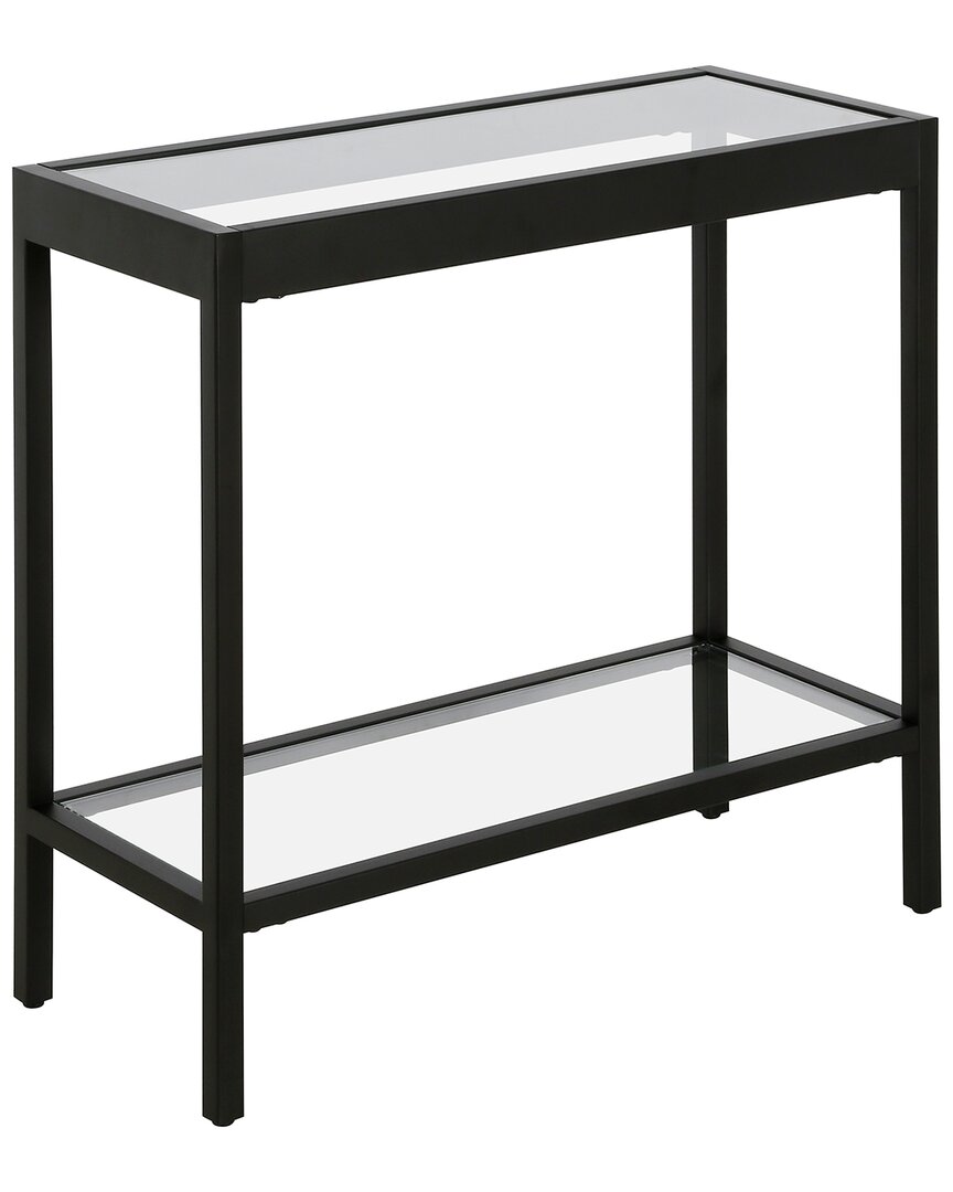 Abraham + Ivy Alexis 24in Rectangular Side Table In Black