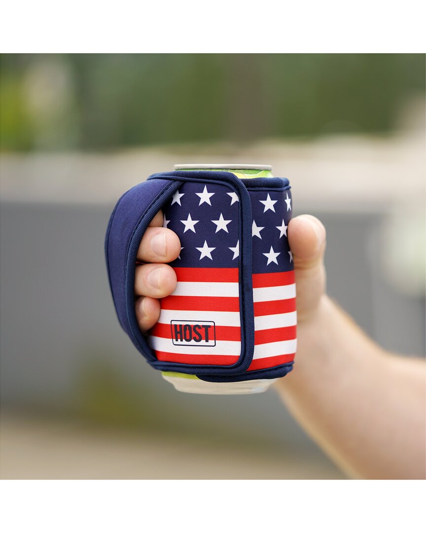 Host Set Of 4 Insta-chill Standard Can Sleeve
