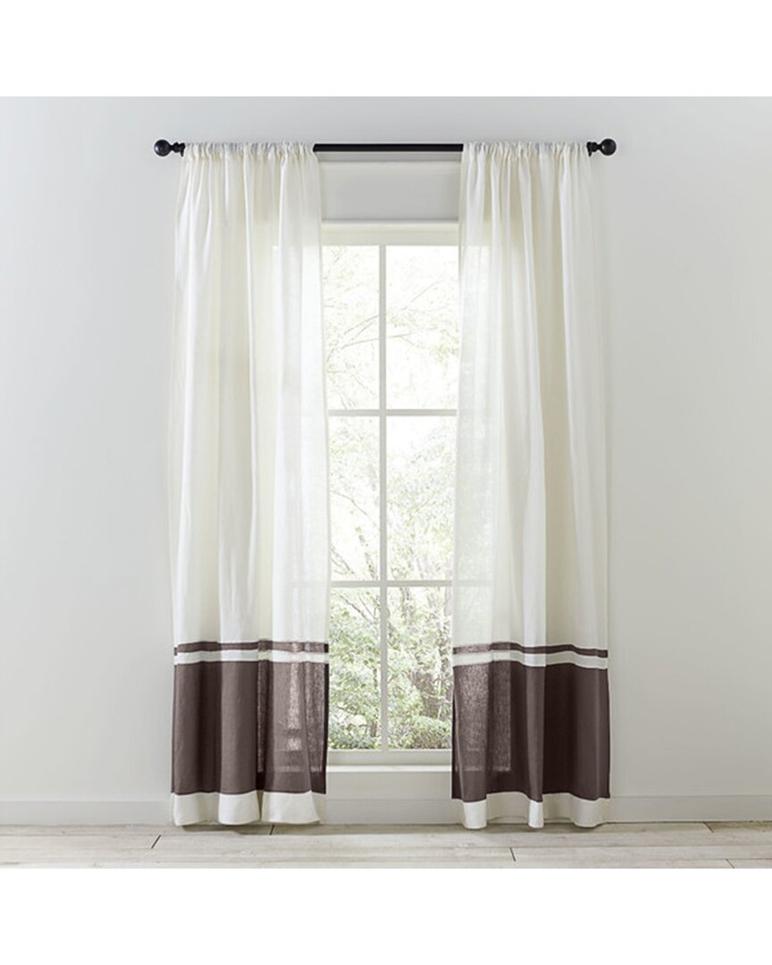 Amity Home Orfeo Curtain Panels In Ivory