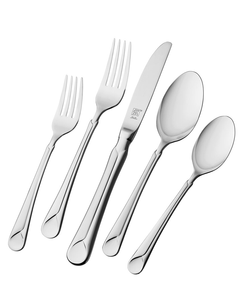 Zwilling J.a. Henckels Provence 45pc 18/10 Stainless Steel Flatware Set