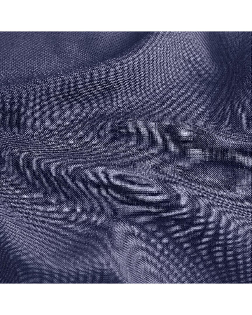 Threadmade Brighton Grommet Window Curtain Panel In Blue
