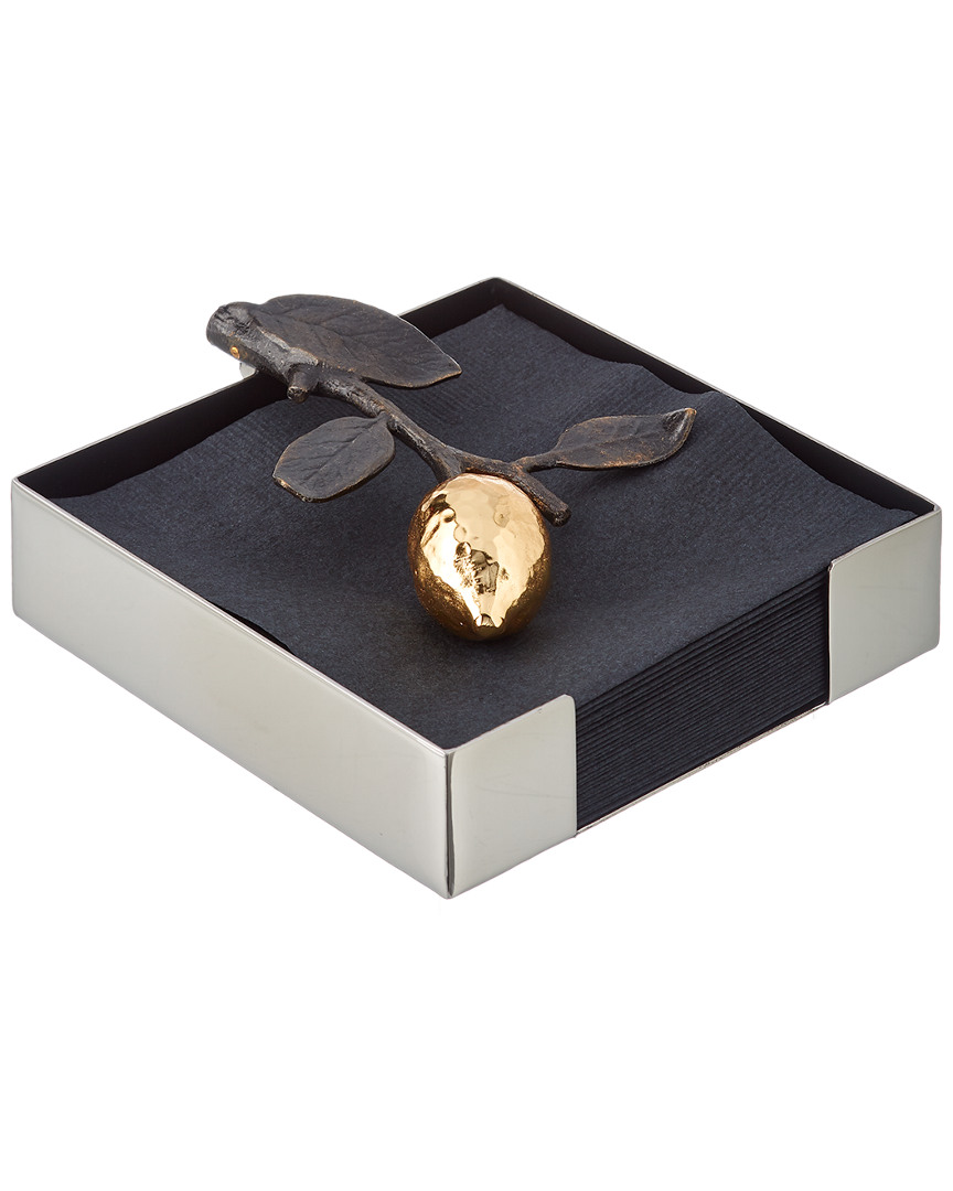 Michael Aram Lemonwood Cocktail Napkin Holder