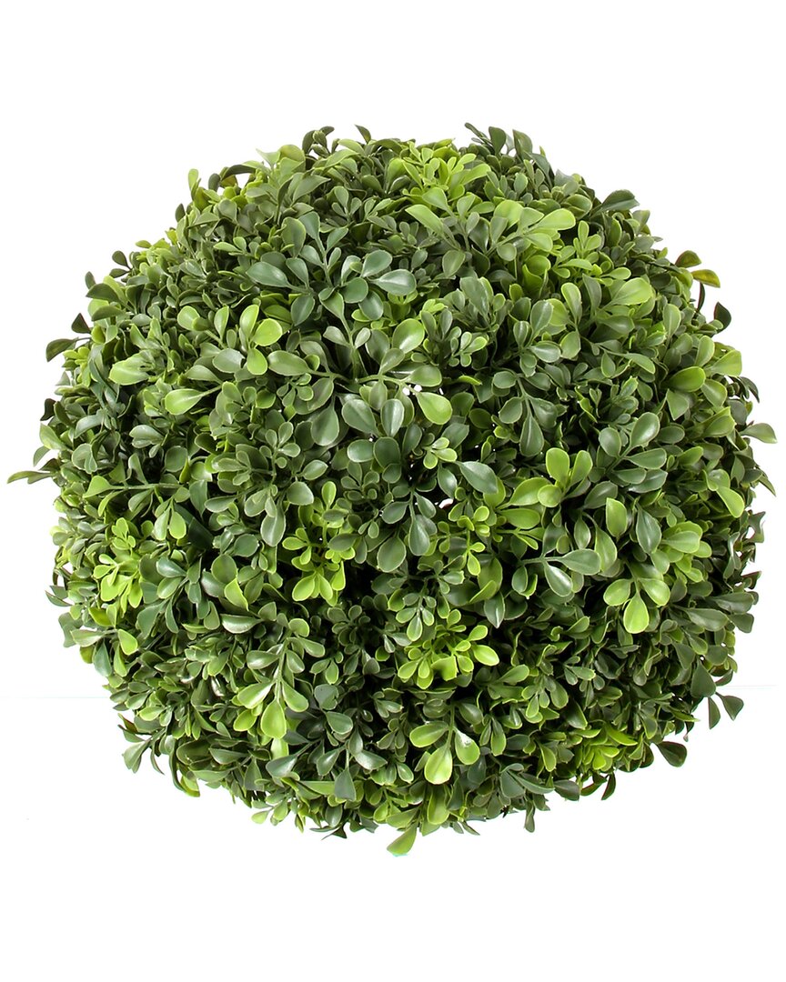 Creative Displays 14in Green Boxwood Ball Uv Rated