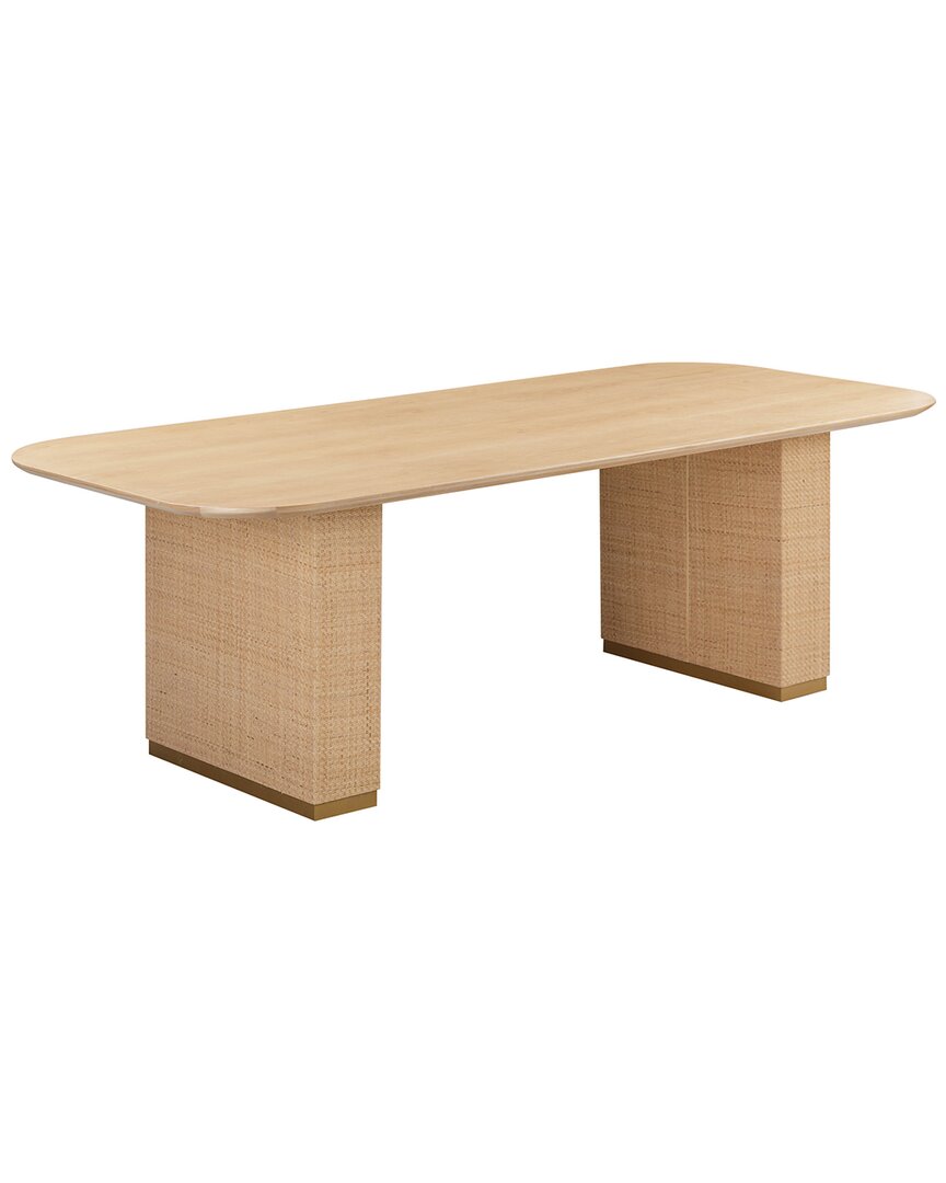 Tov Furniture Akiba 96in Rectangular Ding Table In Brown