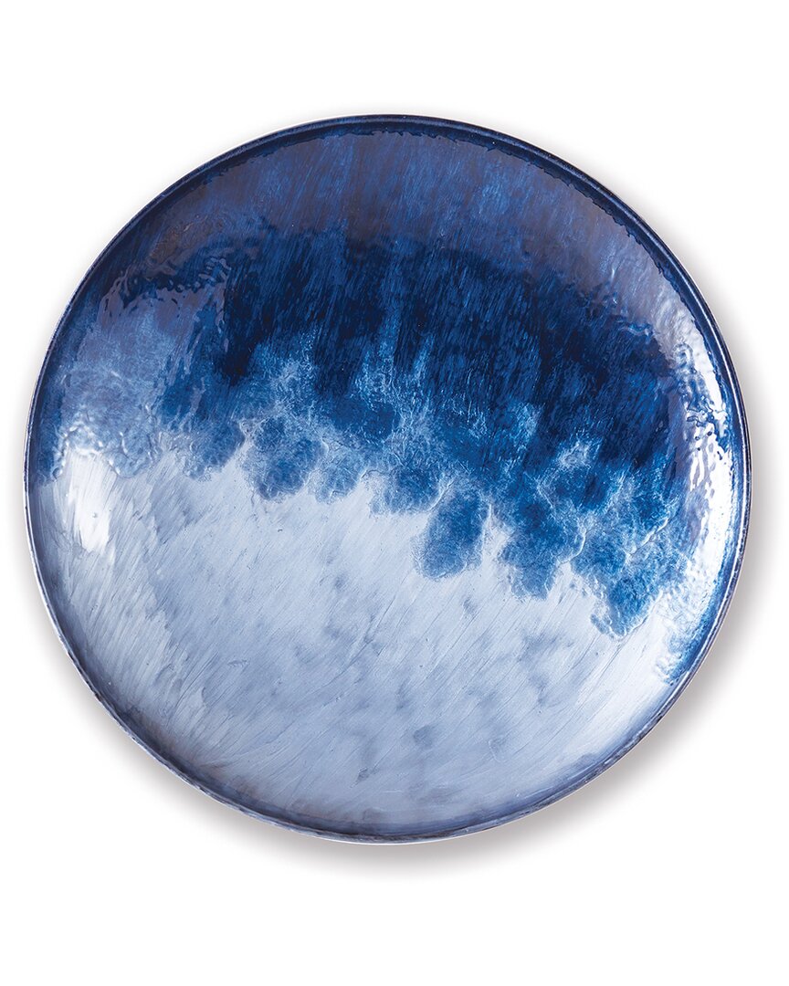 Napa Home & Garden Azul Decorative Plate Small In Blue