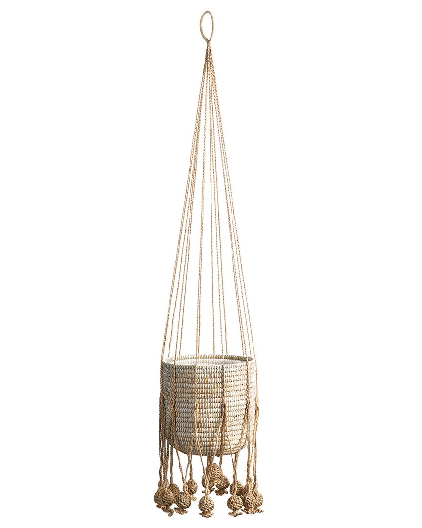 Napa Home & Garden Gaia Jute Hanging Basket