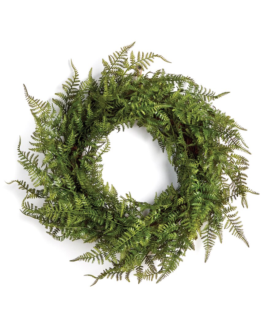 Napa Home & Garden 18in Fern Wreath