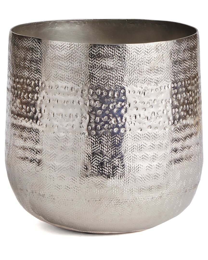 Napa Home & Garden Emberlynn Large Cachepot In Silver