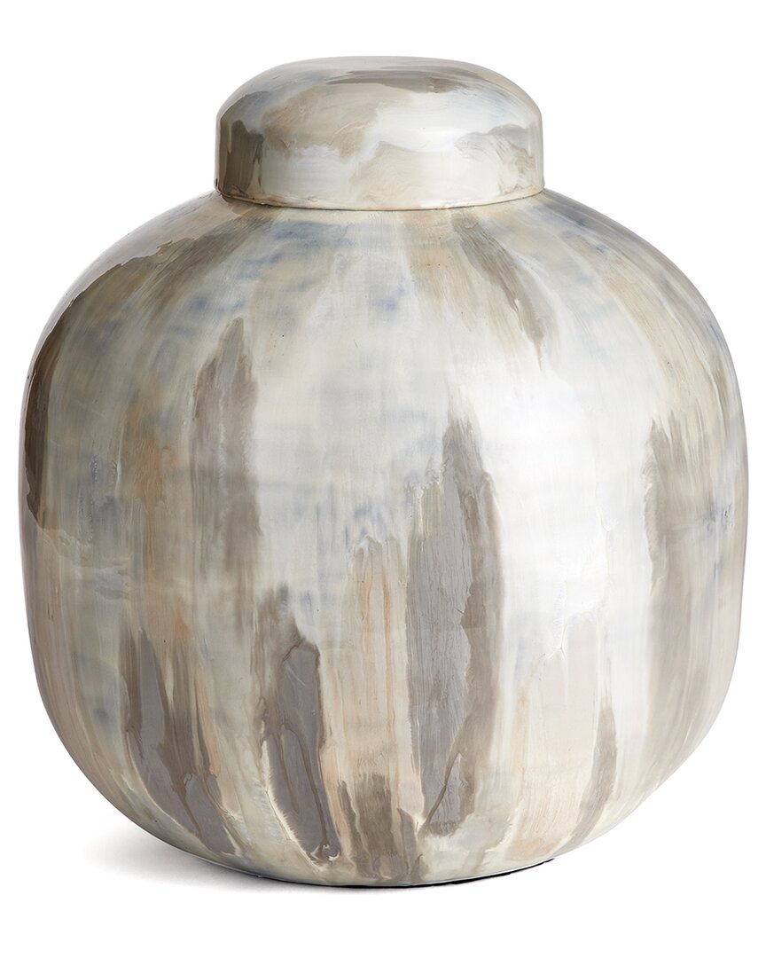 Napa Home & Garden Almeta Lidded Urn In White
