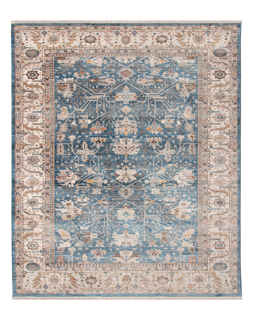 Shop Ar Rugs Bernice Lanmore Traditional Rug In Blue